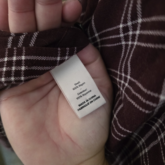 LAST CHANCE Cinq a Sept Elenna Checkered Button-Down Shirt - Picture 4 of 4